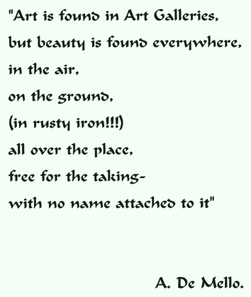Quotation re beauty